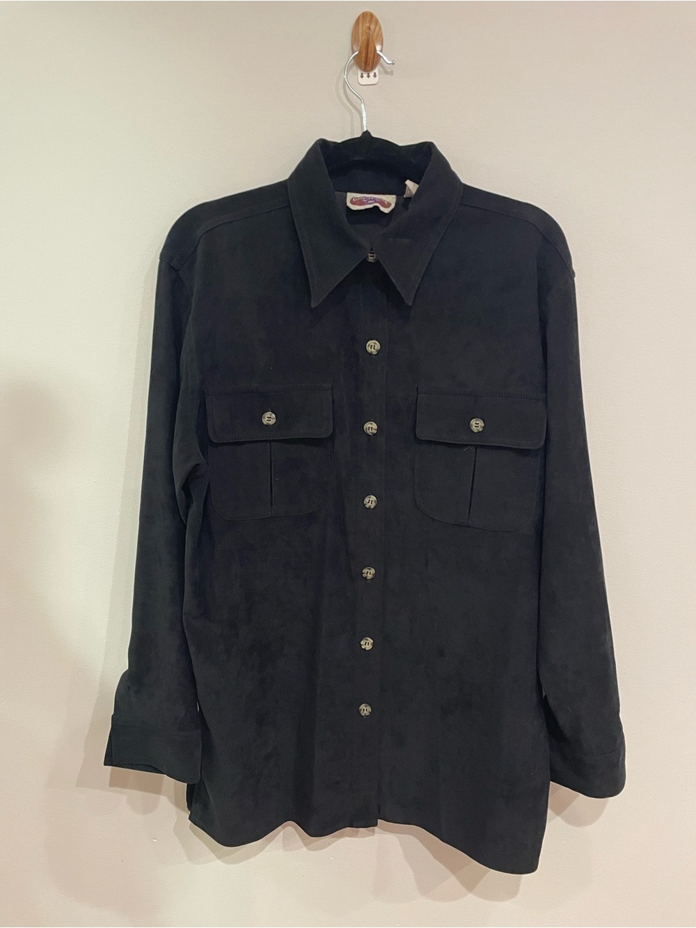 Casual aire size medium button up black jacket Vintage Button Up Women’s Jacket